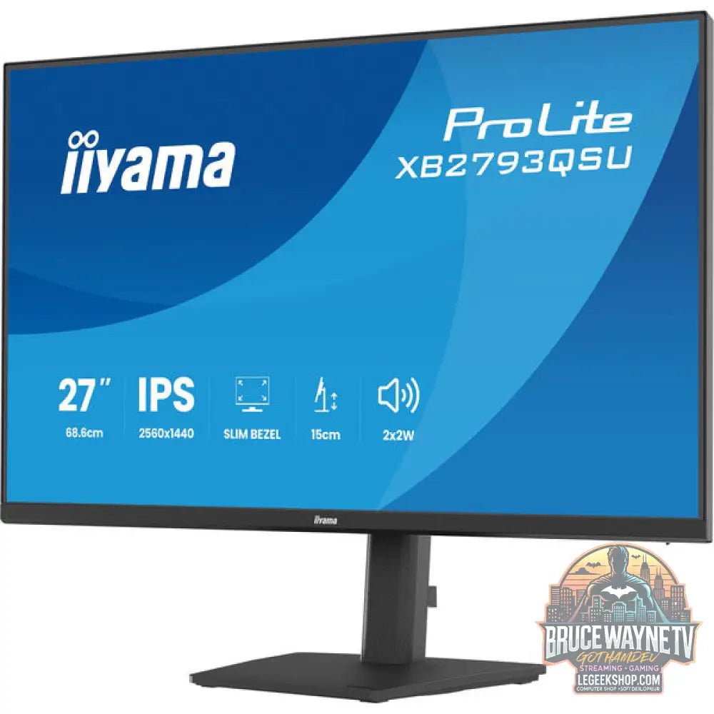 iiyama ProLite XB2793QSU-B1 27" QHD/WQHD IPS 75 Hz - iiyama - vue 4