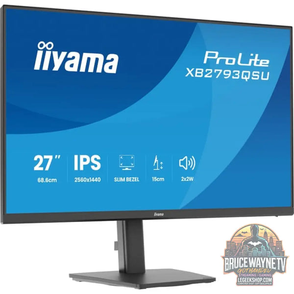 iiyama ProLite XB2793QSU-B1 27" QHD/WQHD IPS 75 Hz - iiyama