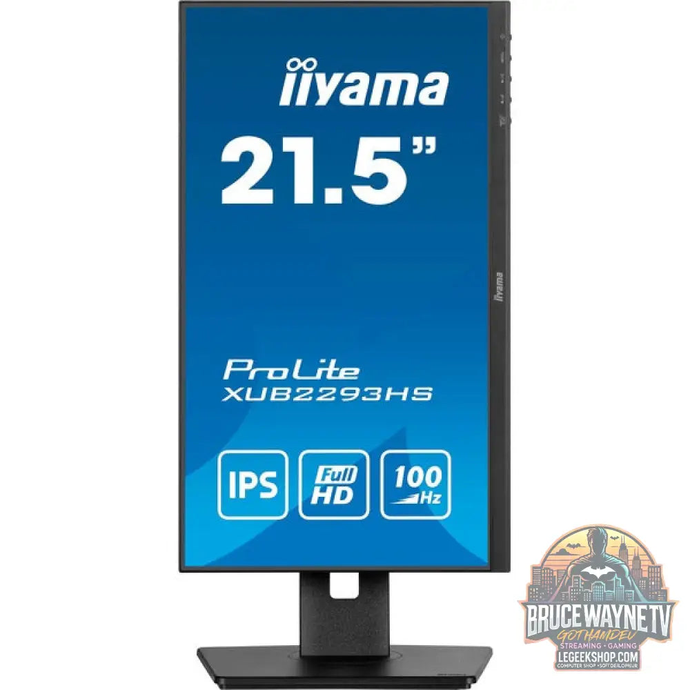 iiyama ProLite XUB2293HS-B6 21,5" Full HD IPS 100 Hz - iiyama - vue 3