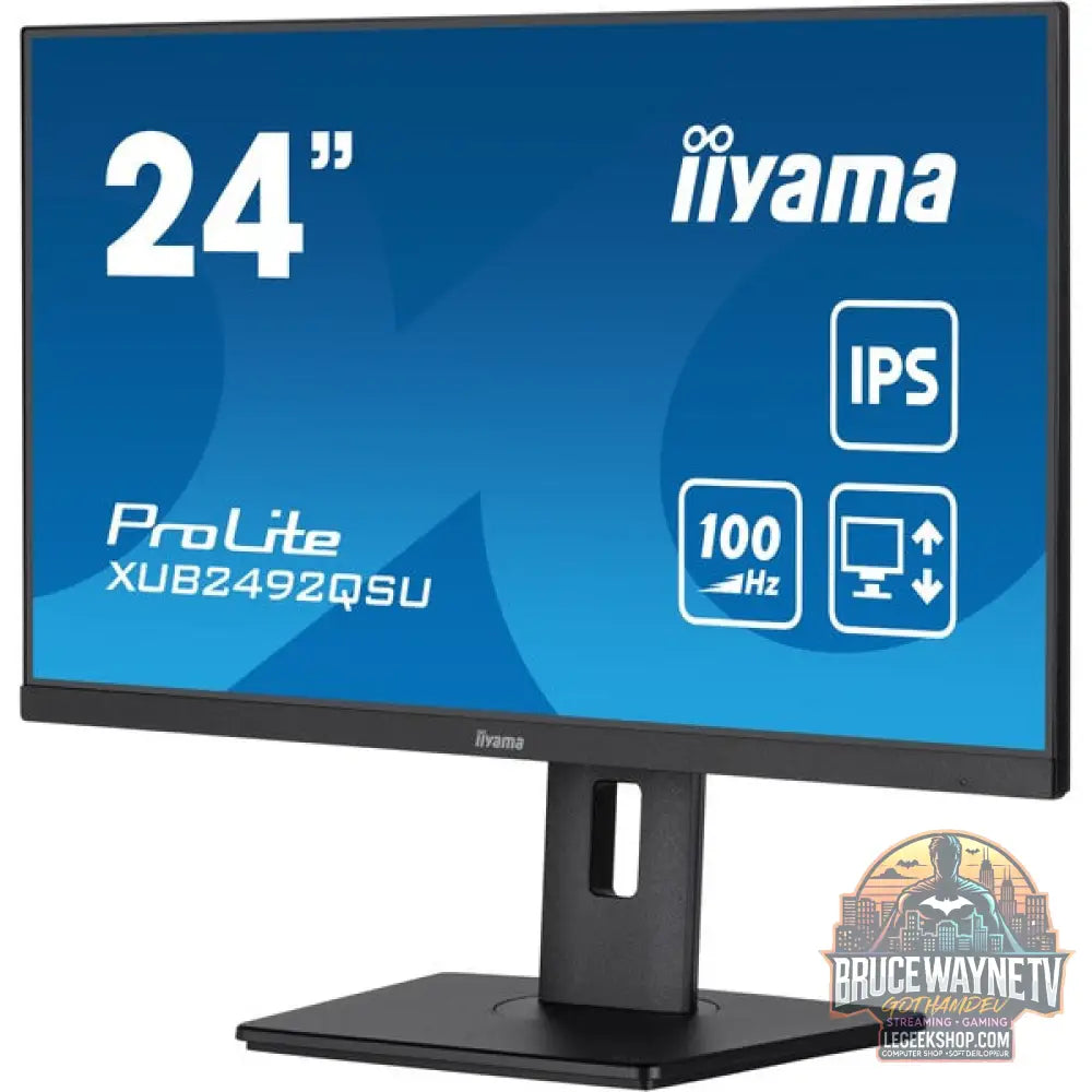 iiyama ProLite XUB2492QSU-B1 23,8" QHD/WQHD IPS 100 Hz - iiyama - vue 3