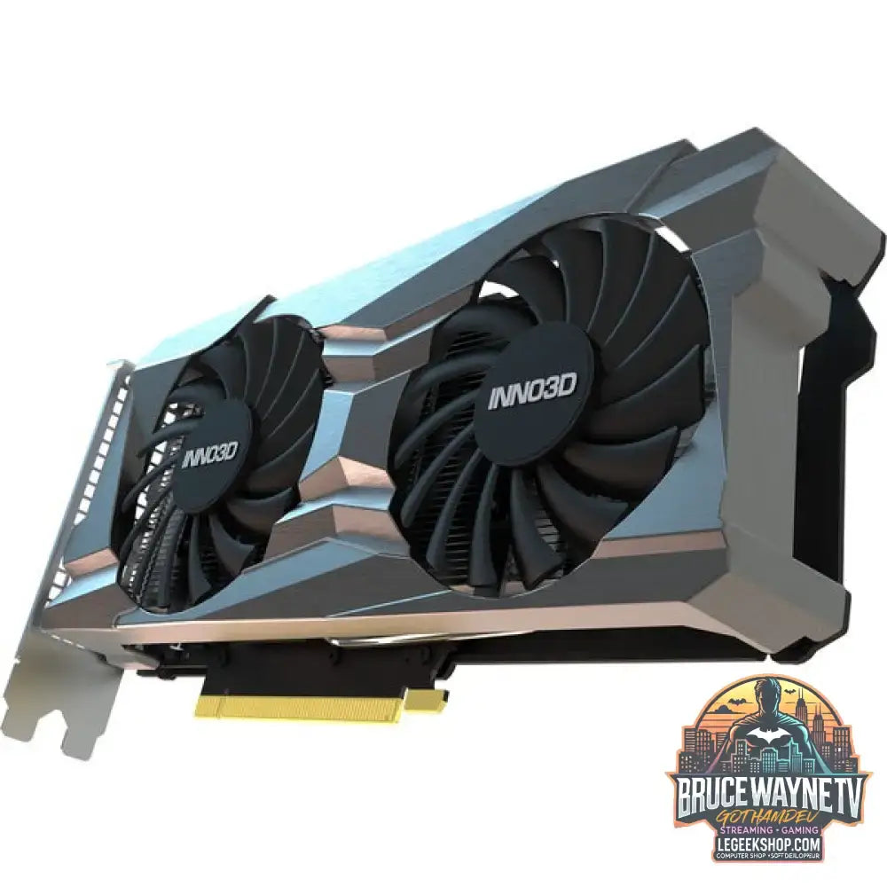 INNO3D GeForce RTX 3050 TWIN X2, Grafikkarte Lite Hash Rate, 1x DisplayPort, 1x HDMI 2.1 - INNO3D - vue 6