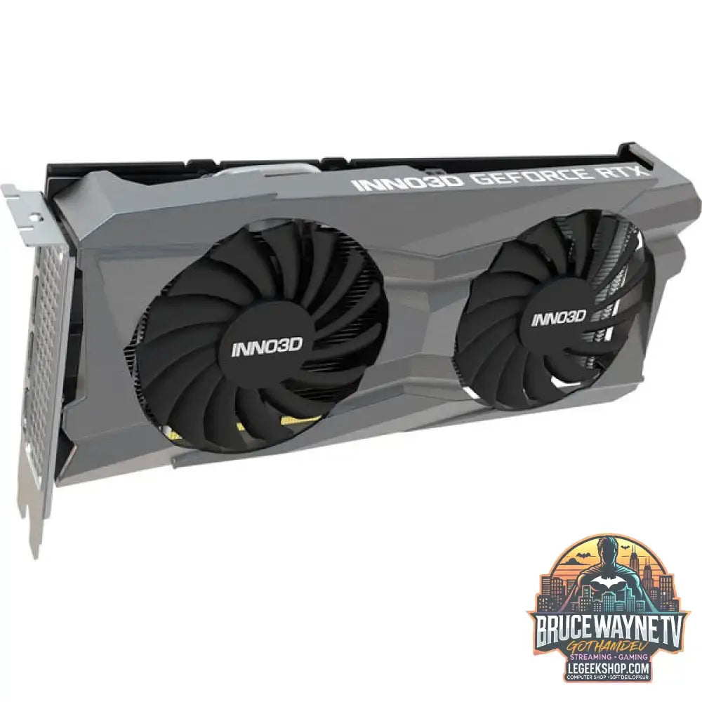INNO3D GeForce RTX 3050 TWIN X2, Grafikkarte Lite Hash Rate, 1x DisplayPort, 1x HDMI 2.1 - INNO3D - vue 5