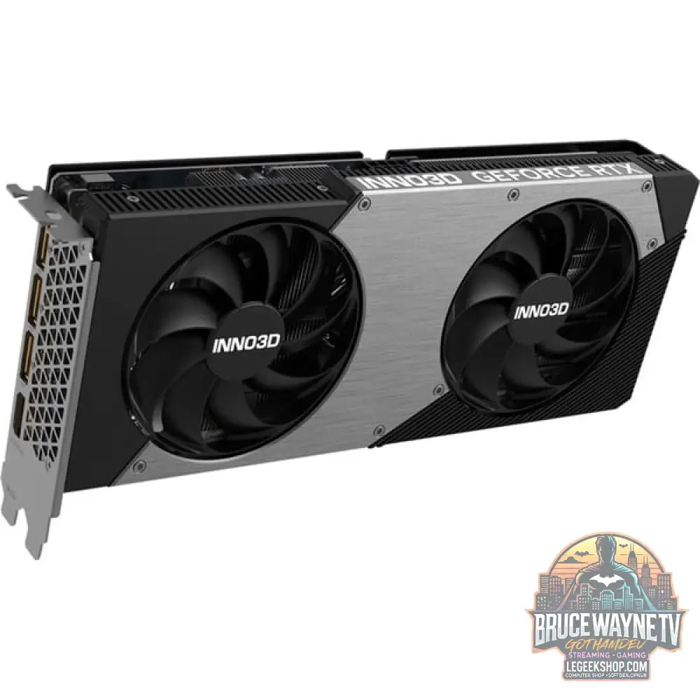 INNO3D GeForce RTX 5060 Ti TWIN X2 OC 8GB, Grafikkarte DLSS 4, 3x DisplayPort, 1x HDMI 2.1 - INNO3D - vue 2