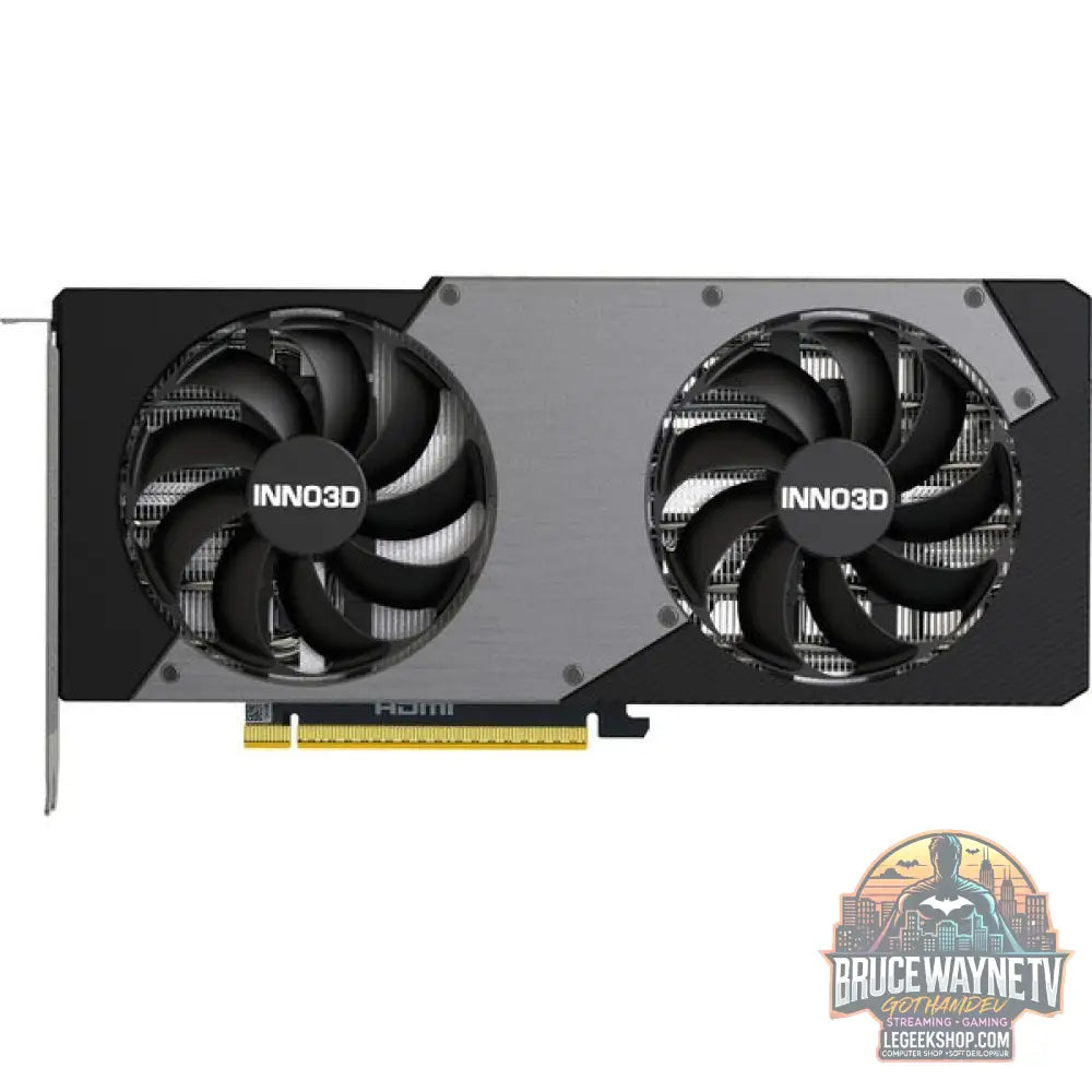 INNO3D GeForce RTX 5070 TWIN X2, Grafikkarte DLSS 4, 3x DisplayPort, 1x HDMI 2.1 - INNO3D - vue 12