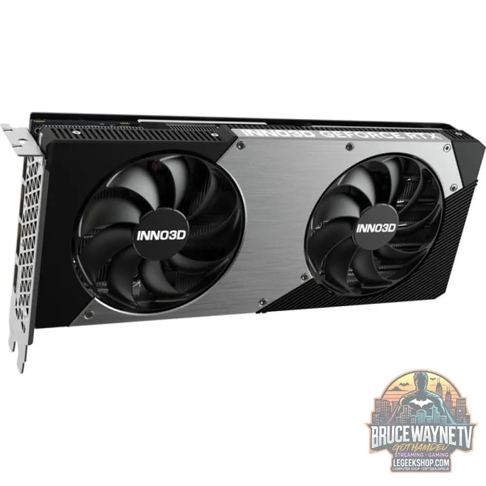 INNO3D GeForce RTX 5070 TWIN X2, Grafikkarte DLSS 4, 3x DisplayPort, 1x HDMI 2.1 - INNO3D - vue 7