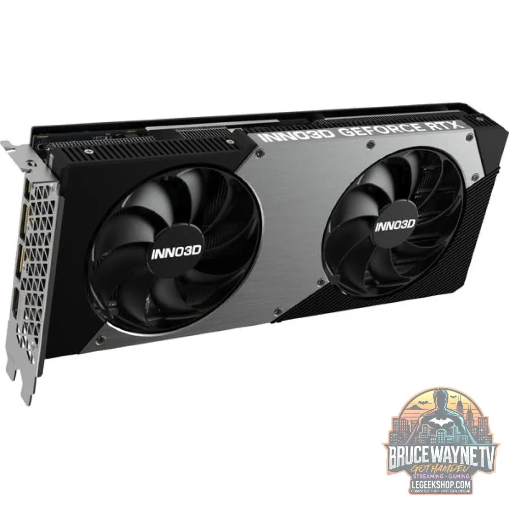 INNO3D GeForce RTX 5070 TWIN X2, Grafikkarte DLSS 4, 3x DisplayPort, 1x HDMI 2.1 - INNO3D - vue 11