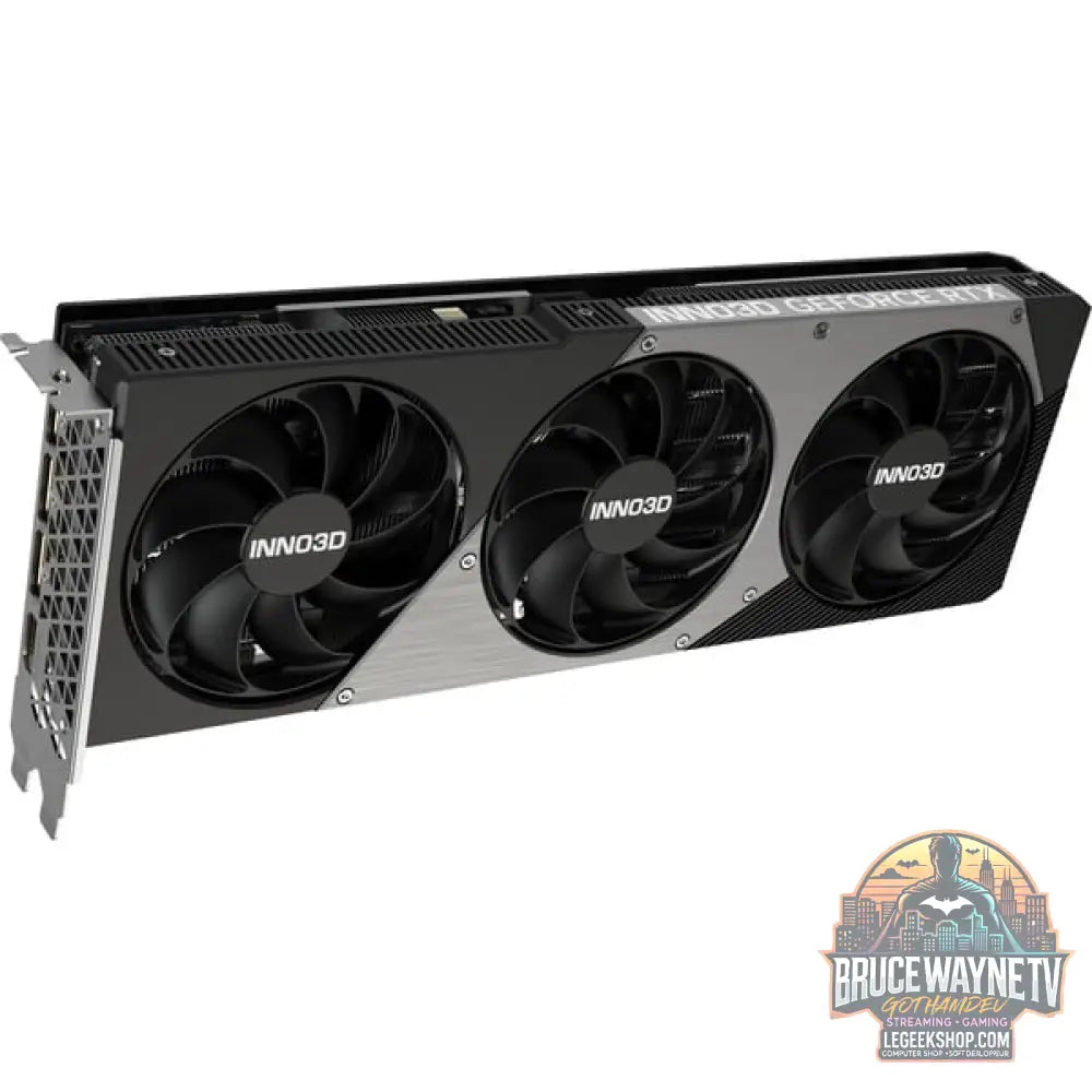 INNO3D GeForce RTX 5070 X3 OC, Grafikkarte DLSS 4, 3x DisplayPort, 1x HDMI 2.1 - INNO3D - vue 11