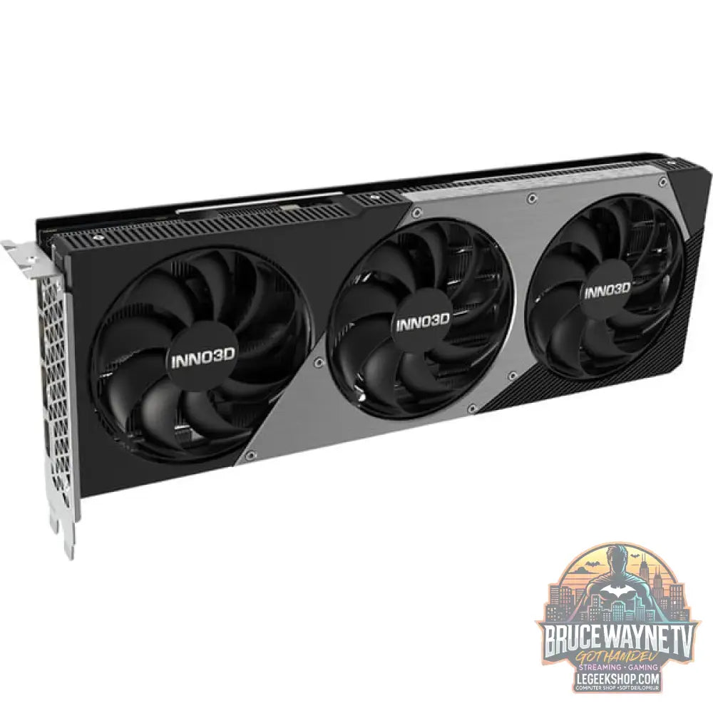 INNO3D GeForce RTX 5070 X3 OC, Grafikkarte DLSS 4, 3x DisplayPort, 1x HDMI 2.1 - INNO3D - vue 2