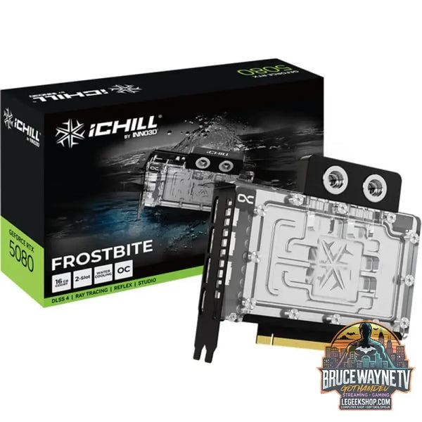 INNO3D GeForce RTX 5080 ICHILL FROSTBITE, Grafikkarte DLSS 4, 3x DisplayPort, 1x HDMI 2.1 - INNO3D