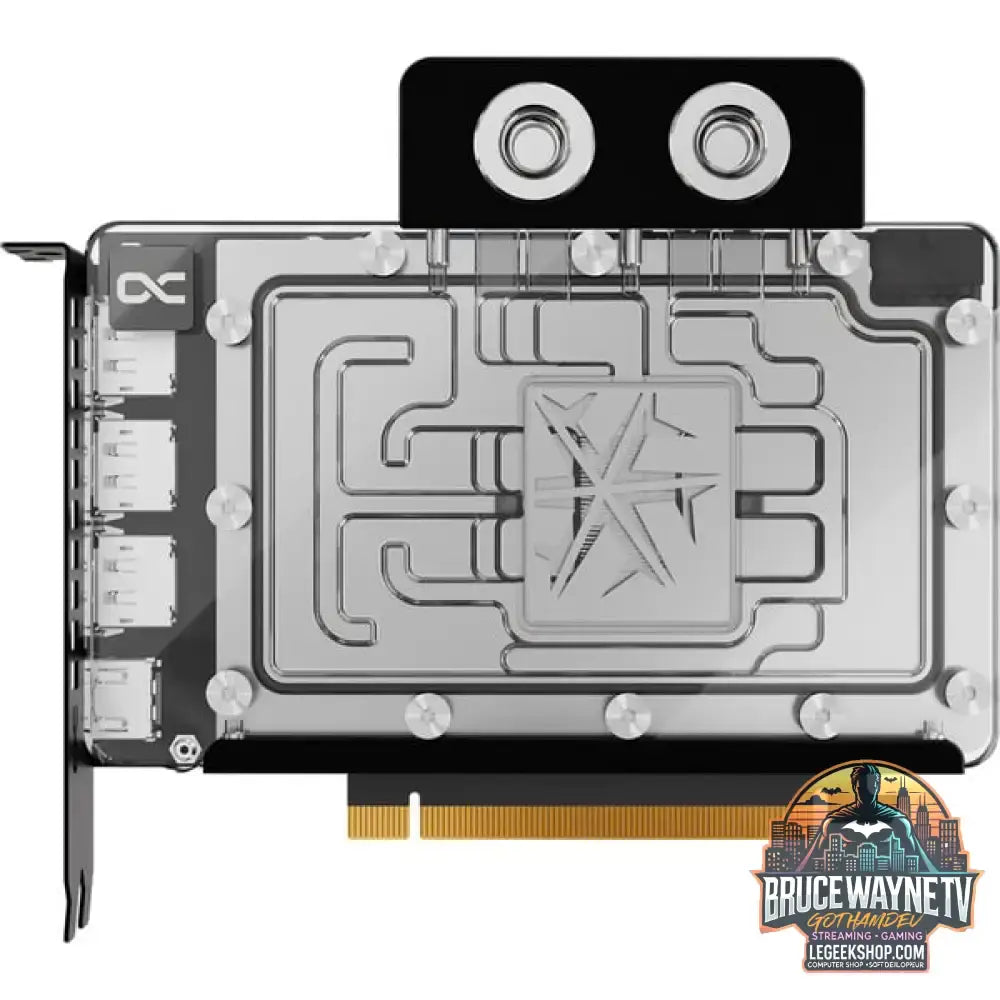 INNO3D GeForce RTX 5080 ICHILL FROSTBITE, Grafikkarte DLSS 4, 3x DisplayPort, 1x HDMI 2.1 - INNO3D - vue 3