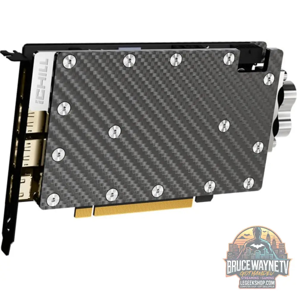 INNO3D GeForce RTX 5080 ICHILL FROSTBITE PRO, Grafikkarte DLSS 4, 3x DisplayPort, 1x HDMI 2.1 - INNO3D - vue 2
