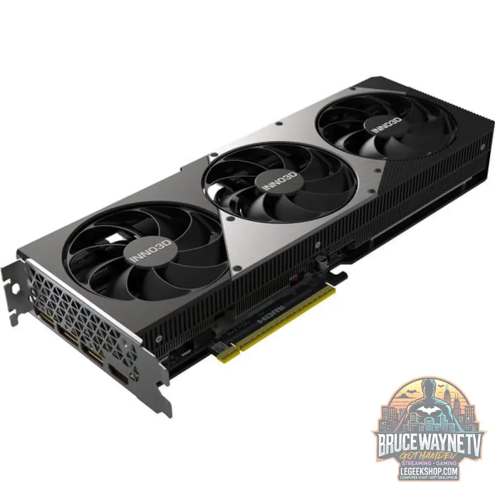 INNO3D GeForce RTX 5080 X3, Grafikkarte DLSS 4, 3x DisplayPort, 1x HDMI 2.1 - INNO3D - vue 4