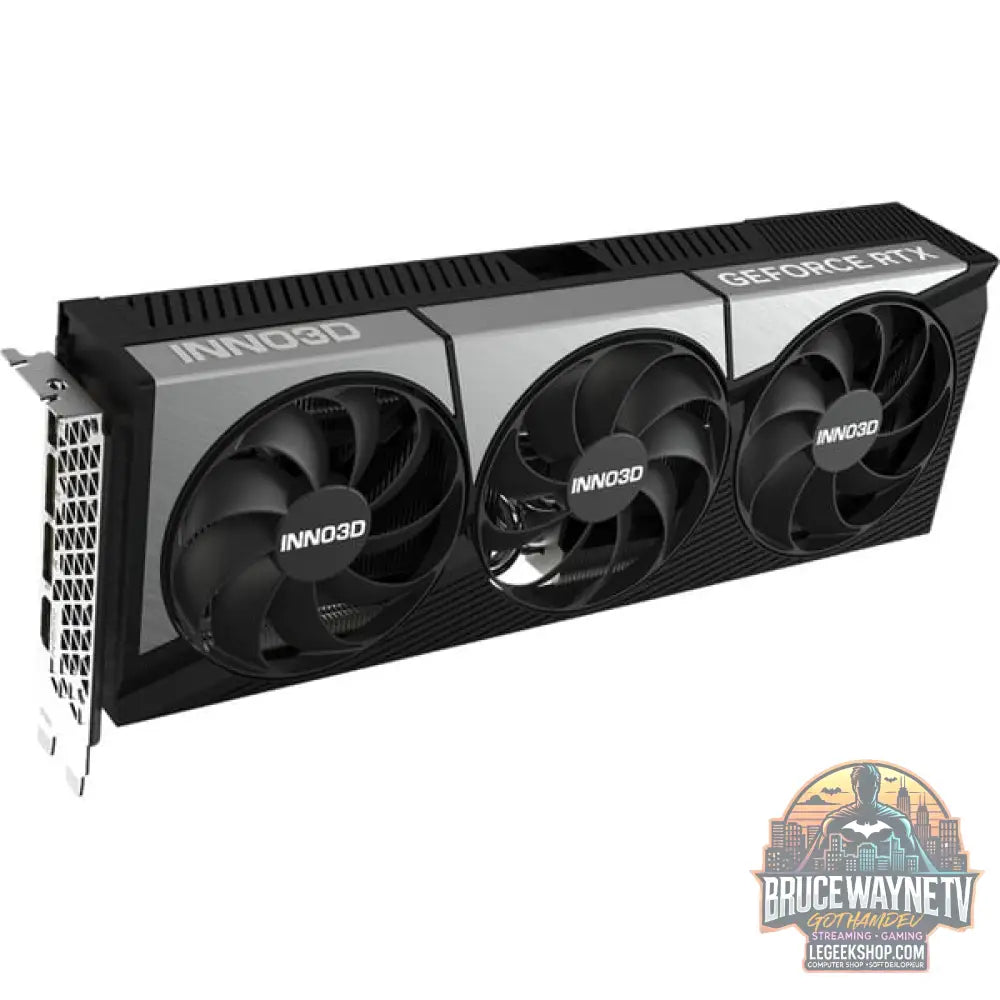 INNO3D GeForce RTX 5080 X3 OC, Grafikkarte DLSS 4, 3x DisplayPort, 1x HDMI 2.1 - INNO3D - vue 2