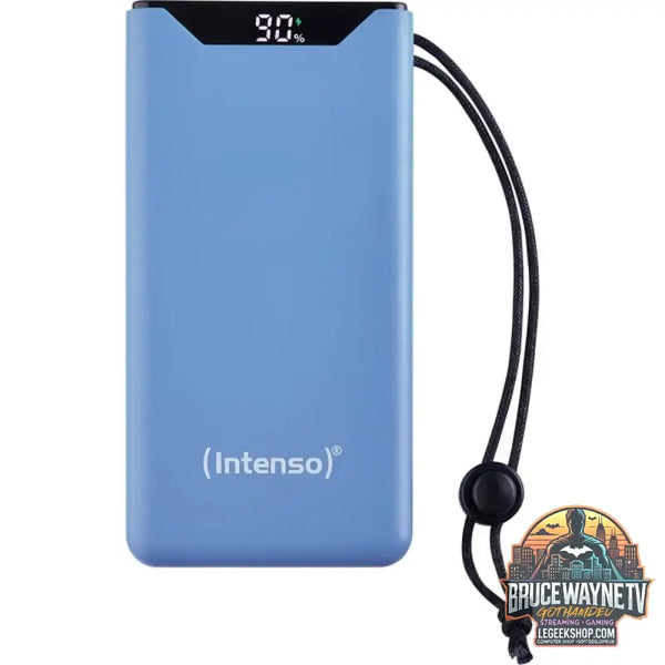 Intenso Powerbank F10000 Blue blau, 10.000 mAh, PD 3.0, Quick Charge 3.0 - Stromquelle: Steckdose, USB-C