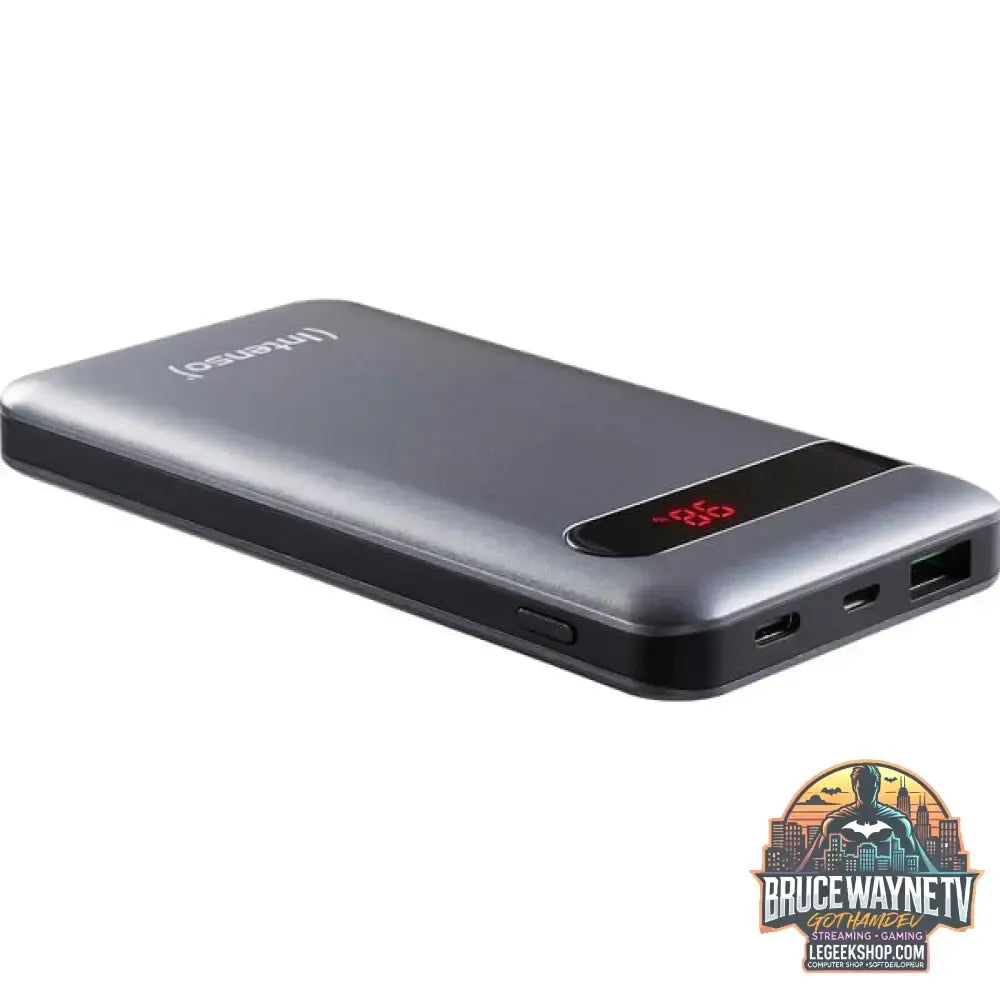 Intenso Powerbank PD10000 anthrazit, 10.000 mAh - Stromquelle: USB-C, Micro-USB - vue 3