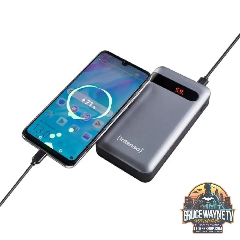 Intenso Powerbank PD20000 grau, 20.000 mAh - Stromquelle: USB-C, Micro-USB - vue 5