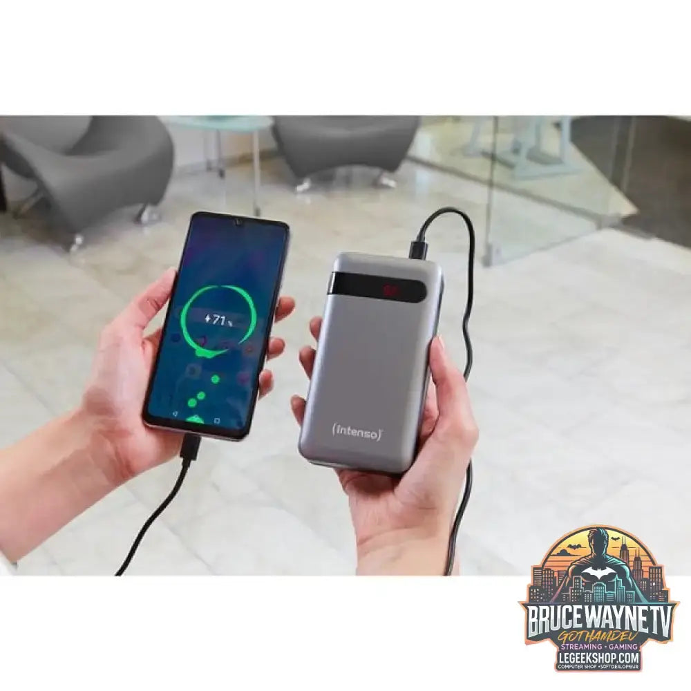 Intenso Powerbank PD20000 grau, 20.000 mAh - Stromquelle: USB-C, Micro-USB - vue 10