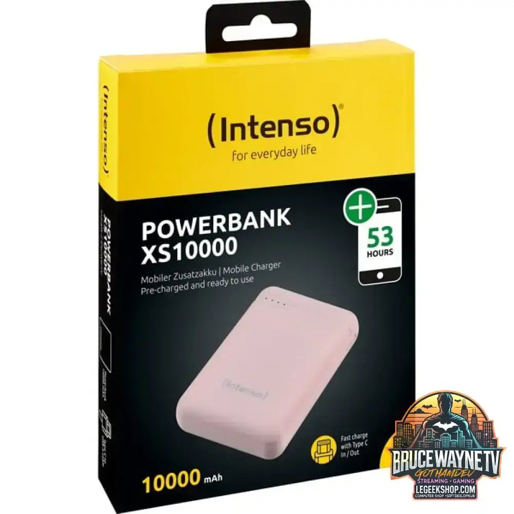 Intenso Powerbank XS10000 rosa, 10.000 mAh - Stromquelle: USB-C, Micro-USB - vue 5