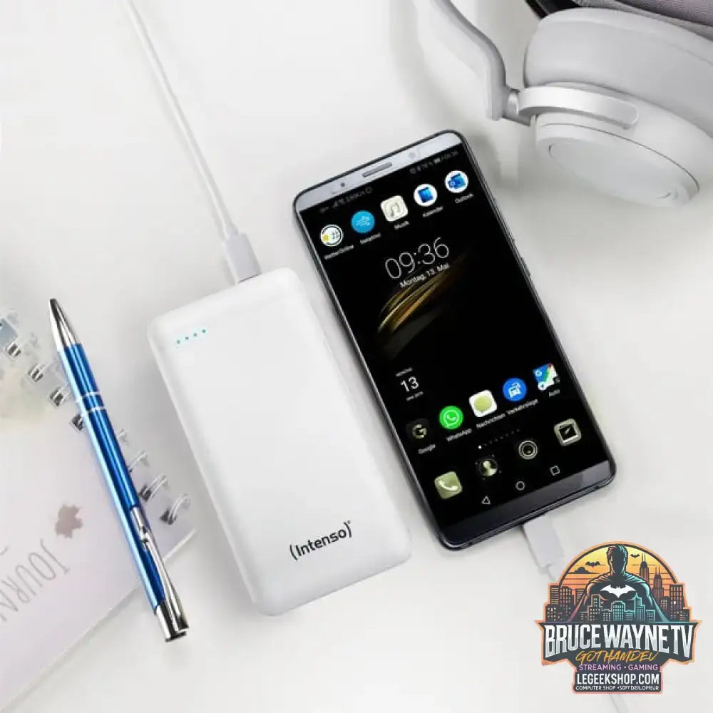 Intenso Powerbank XS20000 weiß, 20.000 mAh - Stromquelle: USB-C, Micro-USB - vue 7