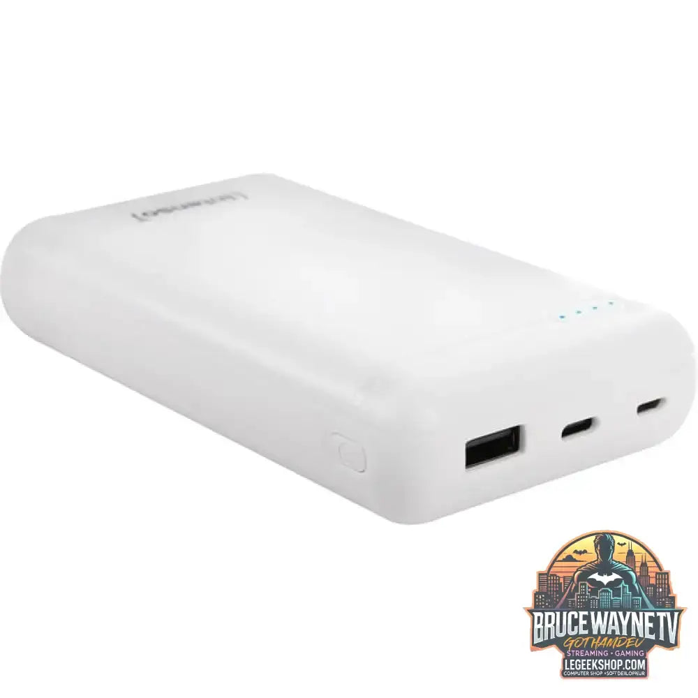 Intenso Powerbank XS20000 weiß, 20.000 mAh - Stromquelle: USB-C, Micro-USB - vue 2