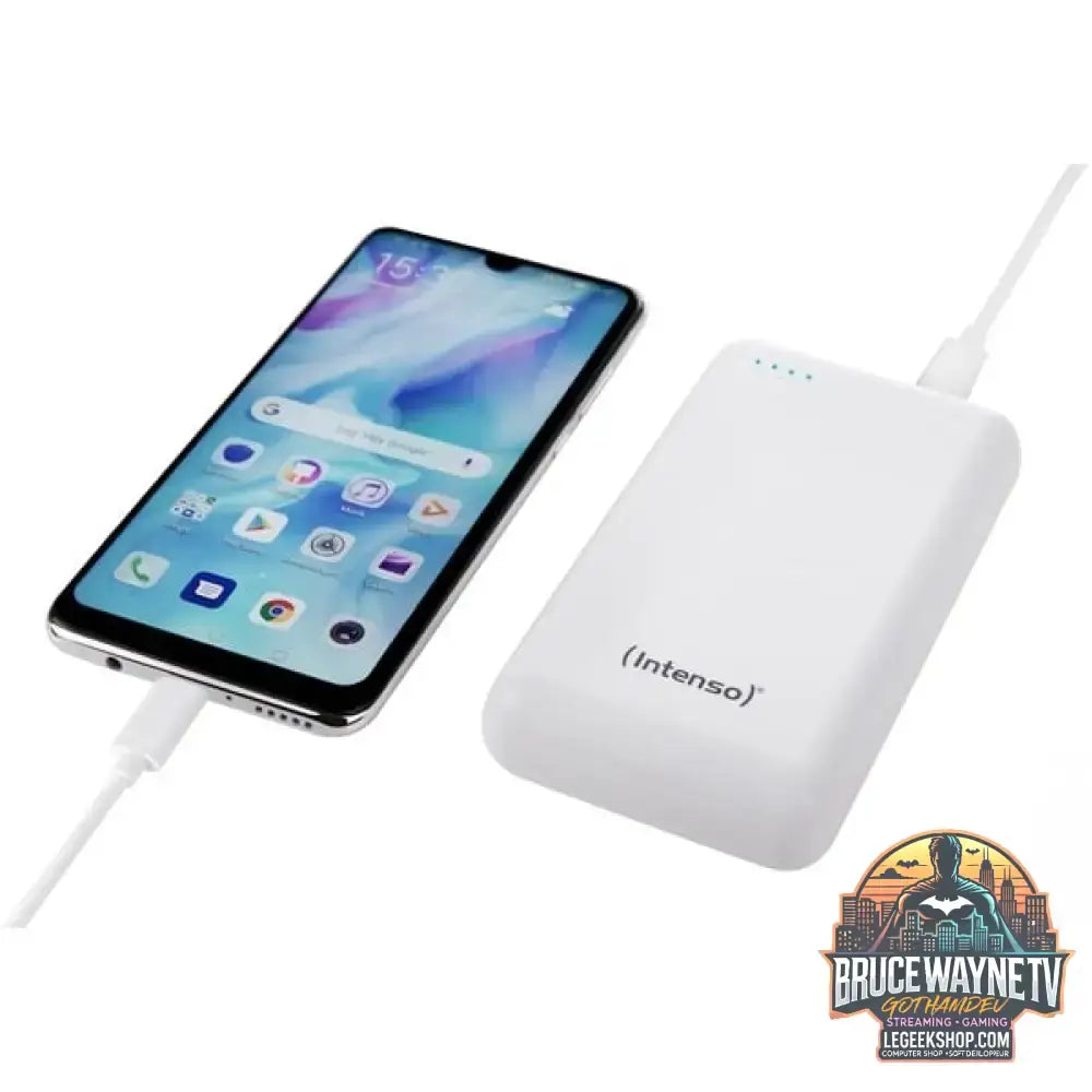 Intenso Powerbank XS20000 weiß, 20.000 mAh - Stromquelle: USB-C, Micro-USB - vue 4