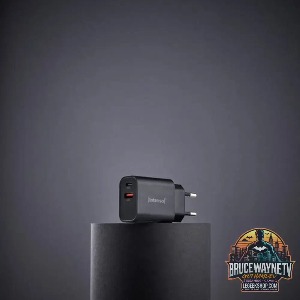 Intenso Power Adapter W30AC, Ladegerät schwarz, 30W - Intenso - vue 5