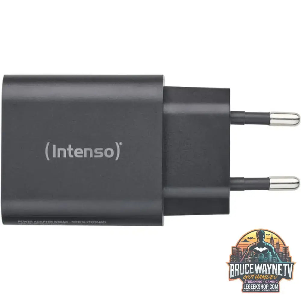 Intenso Power Adapter W30AC, Ladegerät schwarz, 30W - Intenso - vue 3
