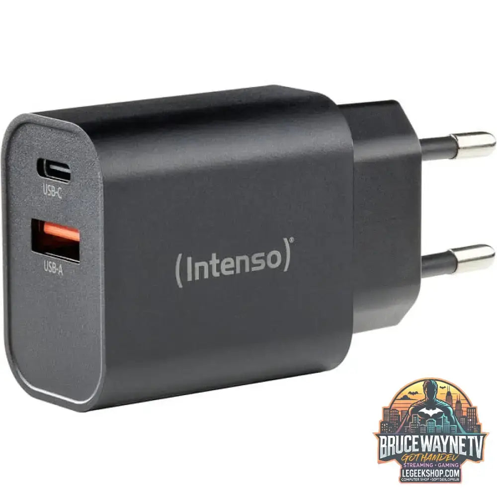 Intenso Power Adapter W30AC, Ladegerät schwarz, 30W - Intenso - vue 2