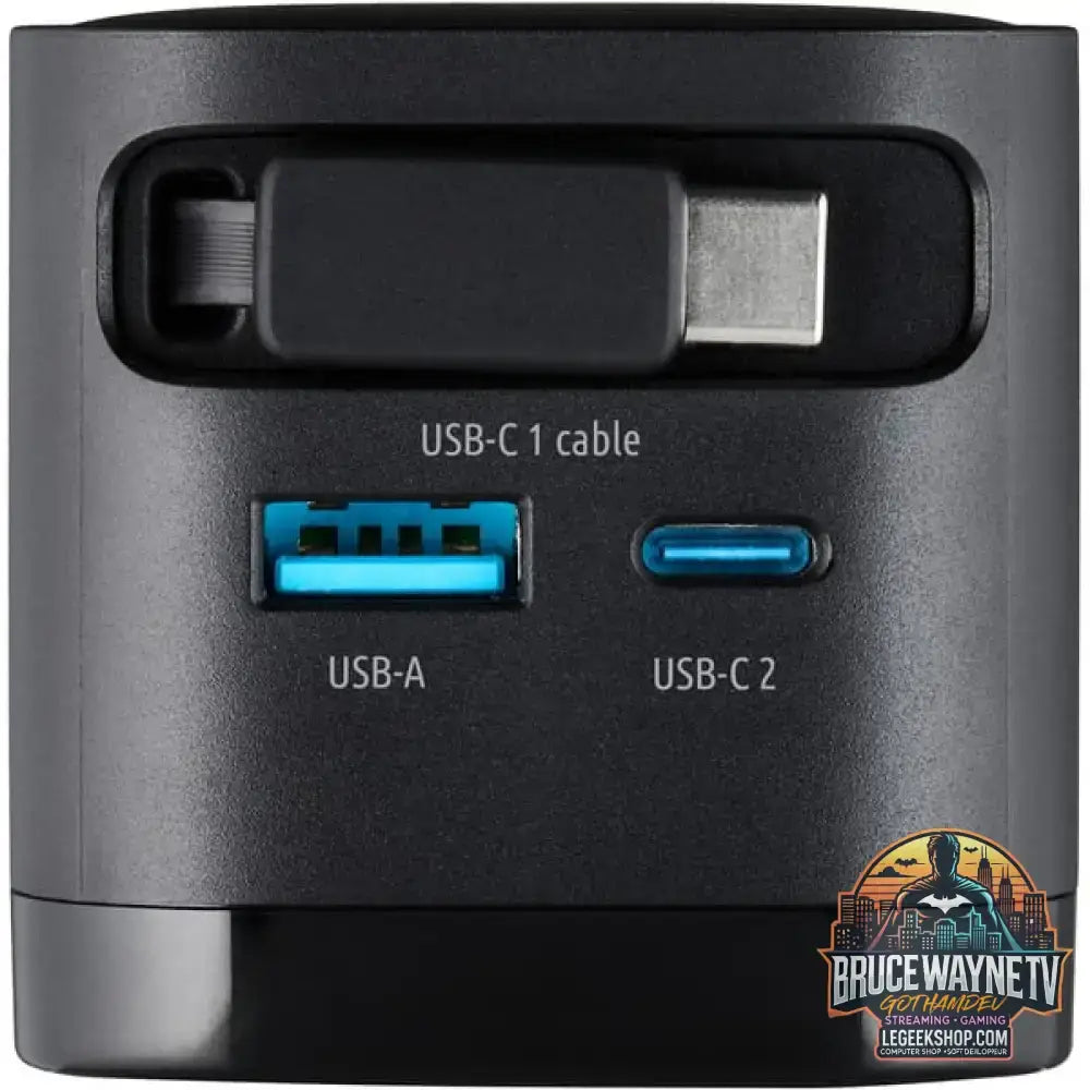 Intenso Power Adapter W65ACIC GaN, Ladegerät schwarz, 65W - Intenso - vue 5
