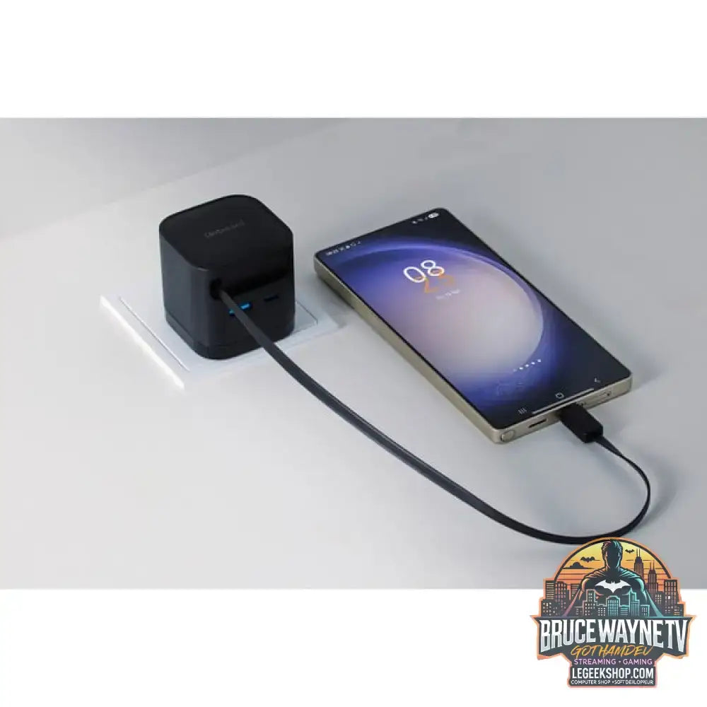 Intenso Power Adapter W65ACIC GaN, Ladegerät schwarz, 65W - Intenso - vue 11