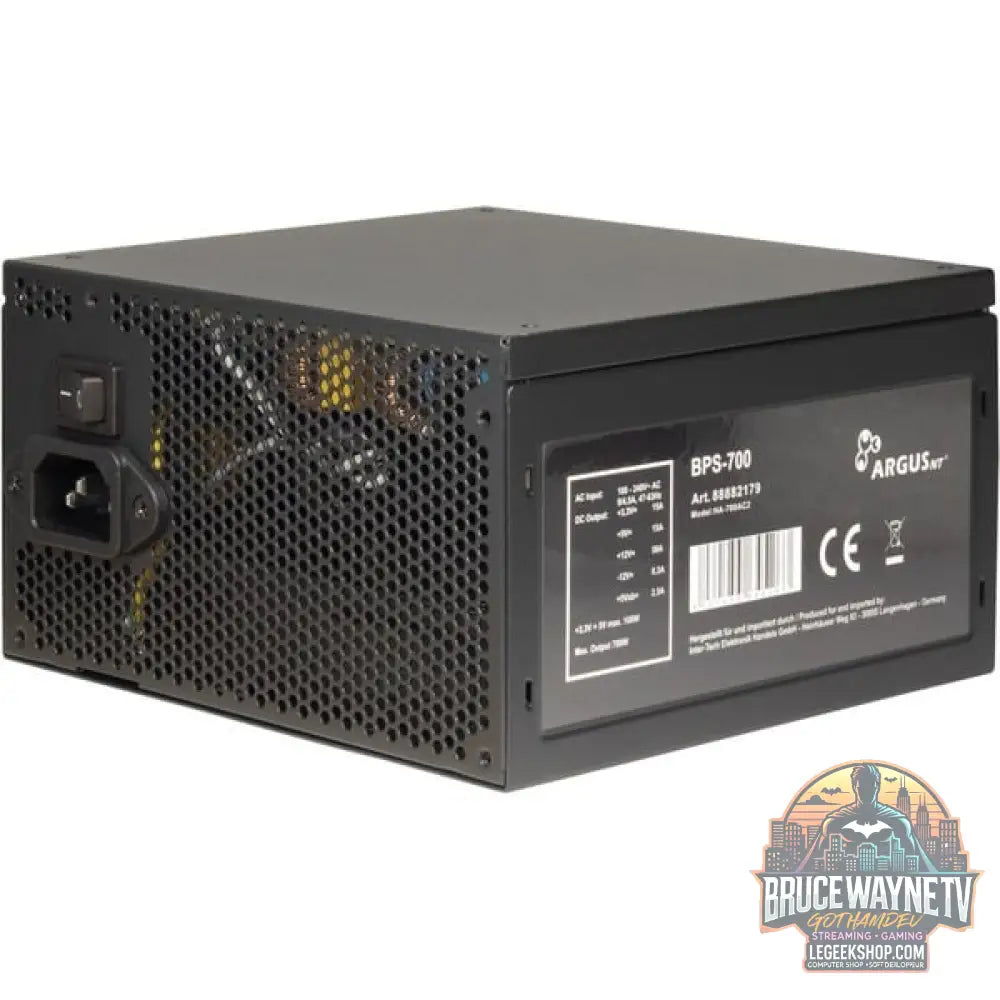 Inter-Tech Argus BPS-700 700W, alimentation PC - Inter-Tech - vue 3