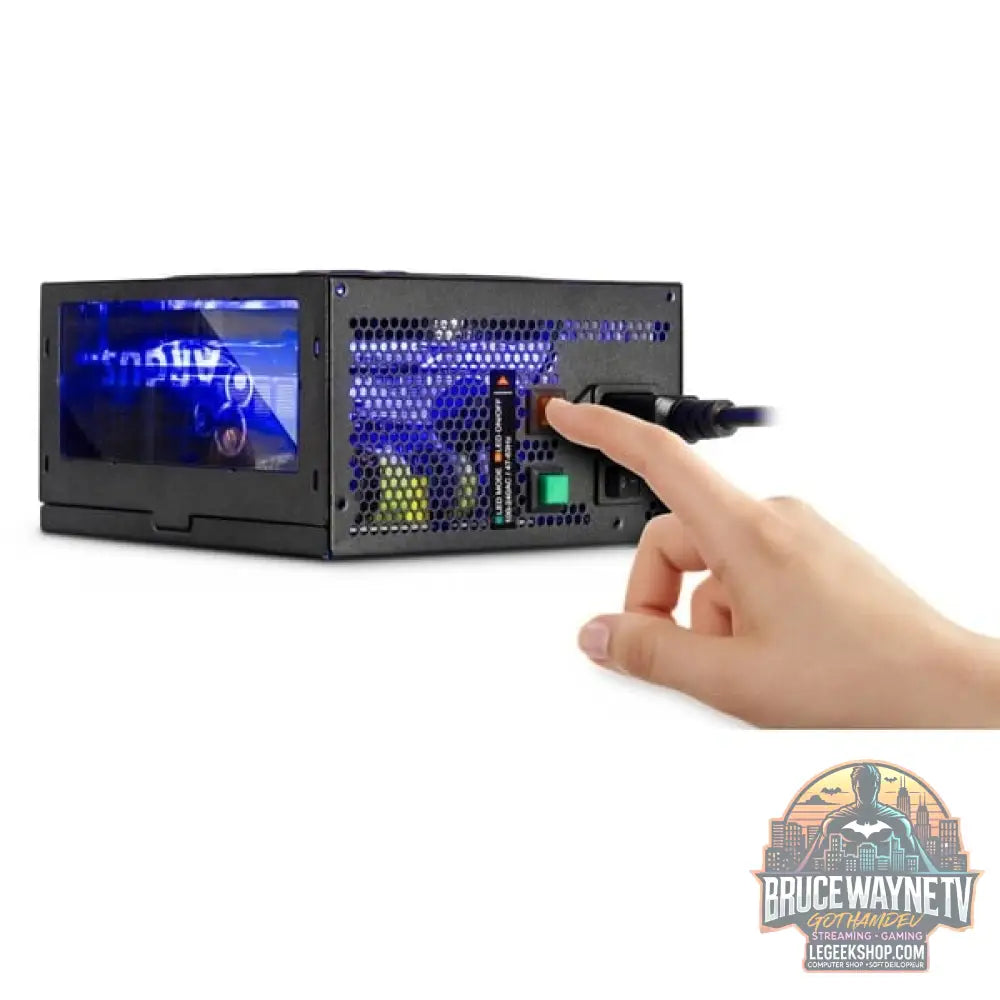 Inter-Tech Argus RGB-500W II, alimentation PC - Inter-Tech - vue 2