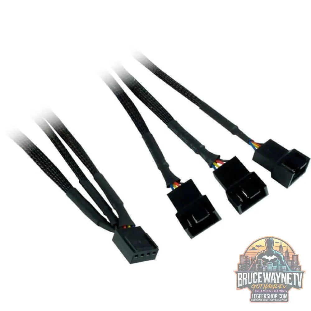 Inter-Tech Argus RGB-Fan Set RS-14 140x140x25, Gehäuselüfter - Inter-Tech - vue 5