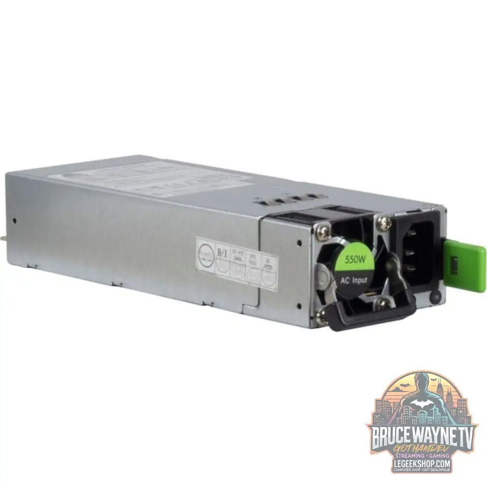 Inter-Tech ASPOWER R2A-DV0550-N, alimentation PC - Inter-Tech - vue 3