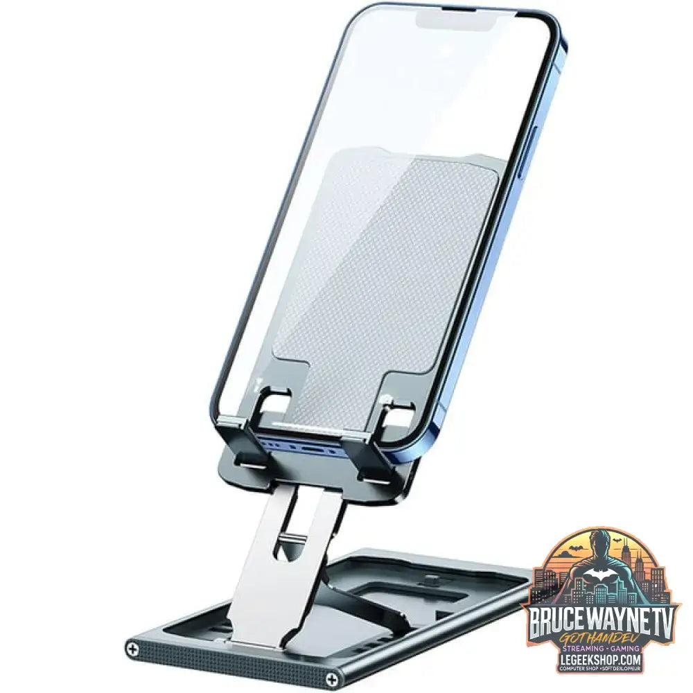 Inter-Tech Mobiltelefon- und Tablethalterung MTS-105 titan/grau, bis 12" und 750g - Inter-Tech - vue 3