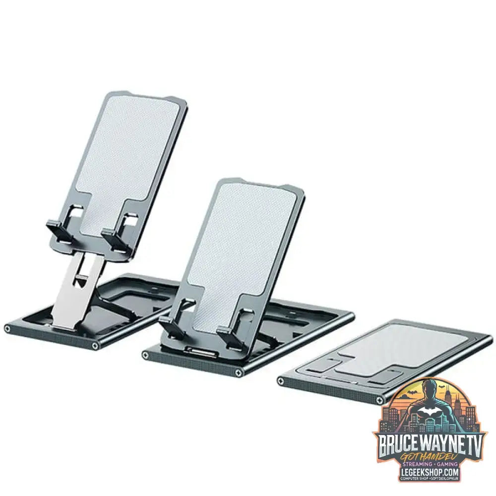 Inter-Tech Mobiltelefon- und Tablethalterung MTS-105 titan/grau, bis 12" und 750g - Inter-Tech - vue 4
