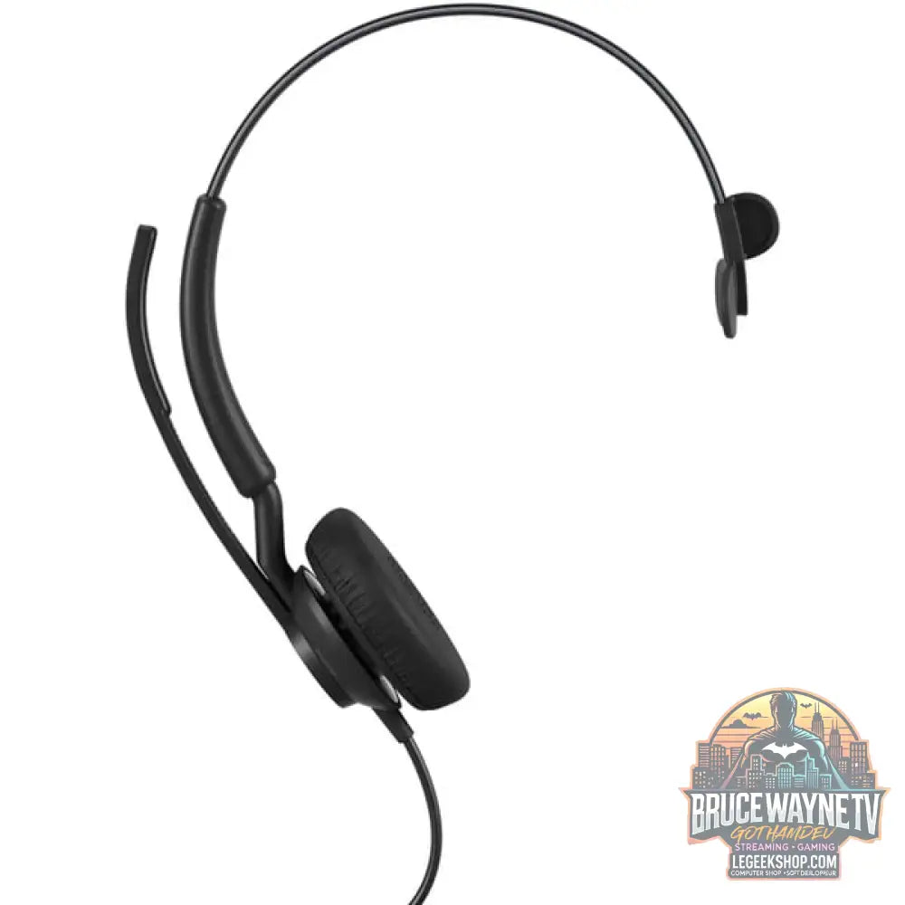 Jabra Engage 40, Headset noir, Microsoft Teams Version, Inline Link, USB-C et USB-A, Mono - Jabra - vue 2