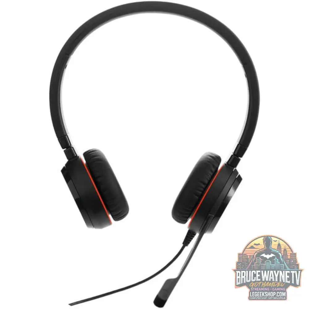 Jabra Evolve 20 SE, Headset noir, Microsoft Teams-Version, USB-C et USB-A, Stereo - Jabra - vue 3
