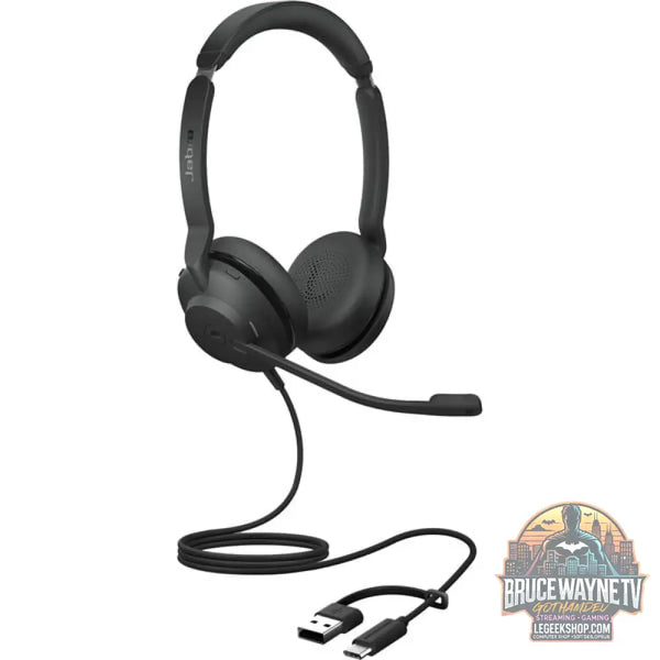 Jabra Evolve2 30 SE, Headset noir, Microsoft Teams-Version, USB-C et USB-A, Stereo - Jabra