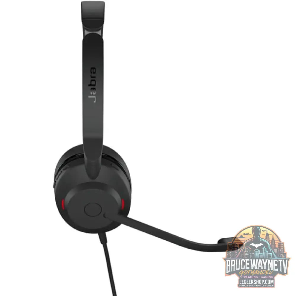 Jabra Evolve2 30 SE, Headset noir, UC, USB-C et USB-A, Stereo - Jabra - vue 4