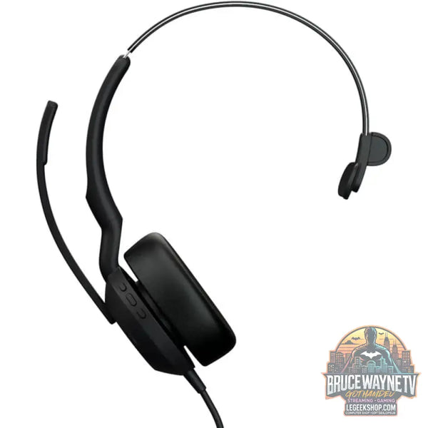 Jabra Evolve2 50, Headset noir, Microsoft Teams Version, Bluetooth 5.2, USB-C et USB-A, Mono - Jabra