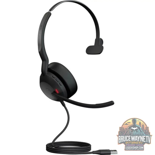 Jabra Evolve2 50, Headset noir, Mono, Microsoft Teams, USB-A - Jabra