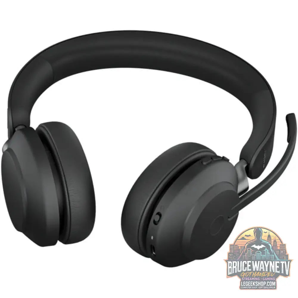 Jabra Evolve2 65, Headset noir, Microsoft Teams, USB-C - Jabra - vue 4
