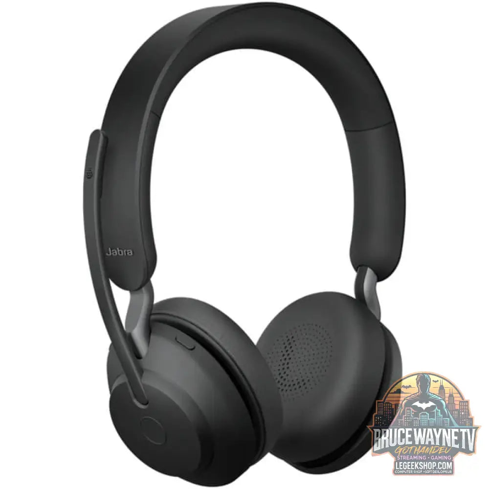 Jabra Evolve2 65, Headset noir, UC, USB-A - Jabra - vue 2