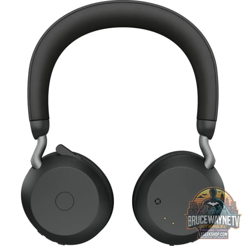 Jabra Evolve2 75, Headset noir, Link380a, UC - Jabra - vue 3