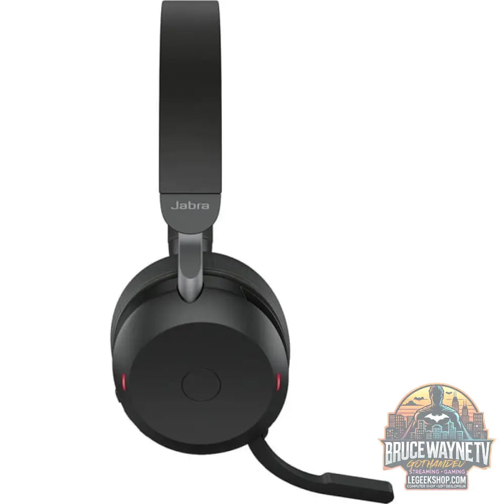 Jabra Evolve2 75, Headset noir, Link380c, UC, station de charge - Jabra - vue 3