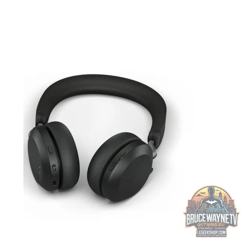 Jabra Evolve2 75, Headset noir, Link380c, UC, station de charge - Jabra - vue 4