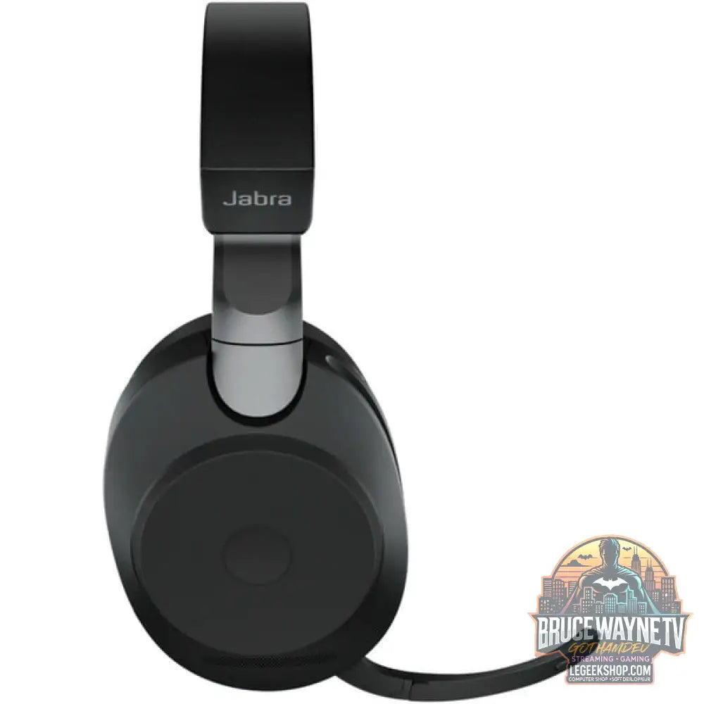 Jabra Evolve2 85, Headset noir, Stereo, Microsoft Teams, USB-C - Jabra - vue 4