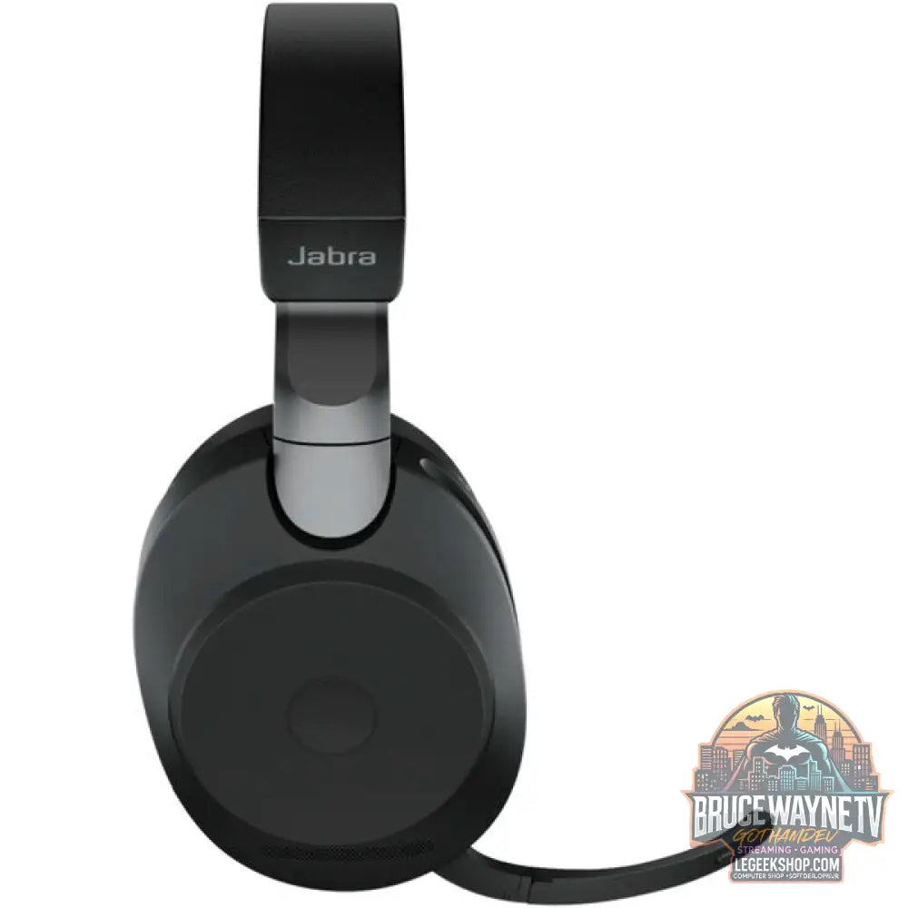 Jabra Evolve2 85, Headset noir, Stereo, UC, USB-C, DeskStand - Jabra - vue 4