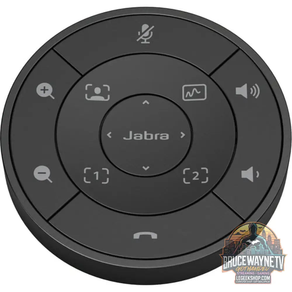 Jabra PanaCast 50 Remote, Fernbedienung noir, Fernbedienung pour die PanaCast 50 Videobar - Jabra